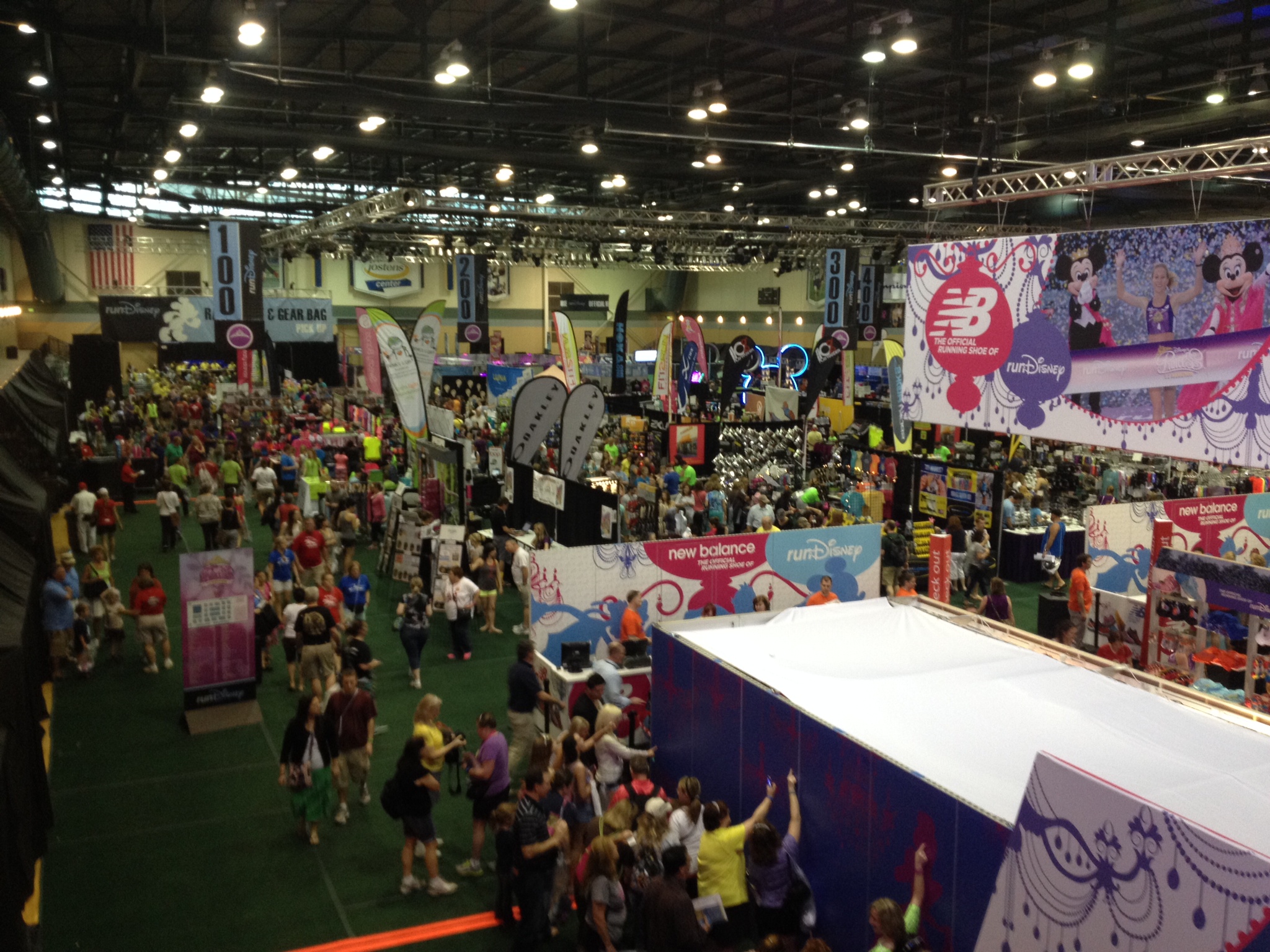 An overview of the expo. 