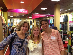 Retired Chick Brooke (center) with Sarah Bowen Shea & Dimity McDowell 3/2014