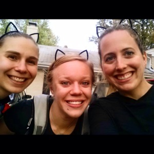 Halloween long run means cat ears