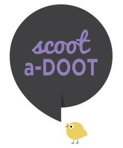 scoot a doot logo left scoot