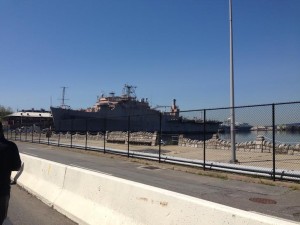 What's a Navy Yard without a ship?