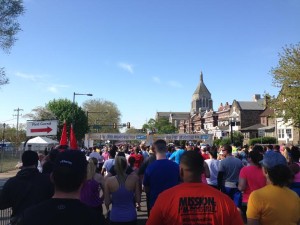 I'd never been so excited to see a START line in my entire life.