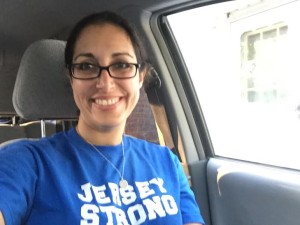 Yep, that's a car selfie. Because I started writing this post in the car and also because I spend a good deal of time carting my kids around to and from activities. 