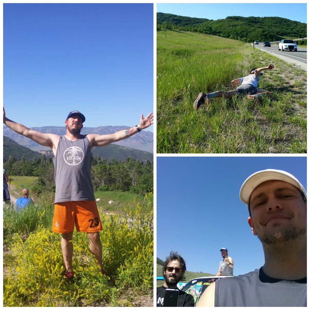 The hills are alive!  With red ants and selfies within selfies within selfies...