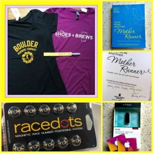 A peek at the giveaway treasure chest!