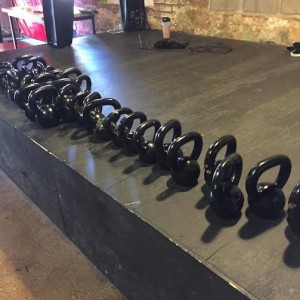 kettlebells