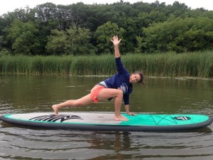 I fell in love with SUP yoga and went repeatedly this summer.