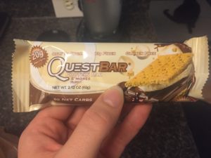 Quest Bars are heavy on protein and light on sugar!