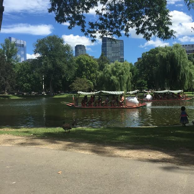 On the hottest day ever, we decided to go to Boston. I think a part of me is still there, melted on the pavement.